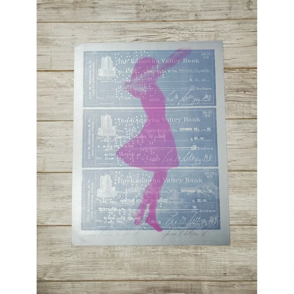 Joanne Seltzer Dancing Lesson 2 AP Lithograph 30